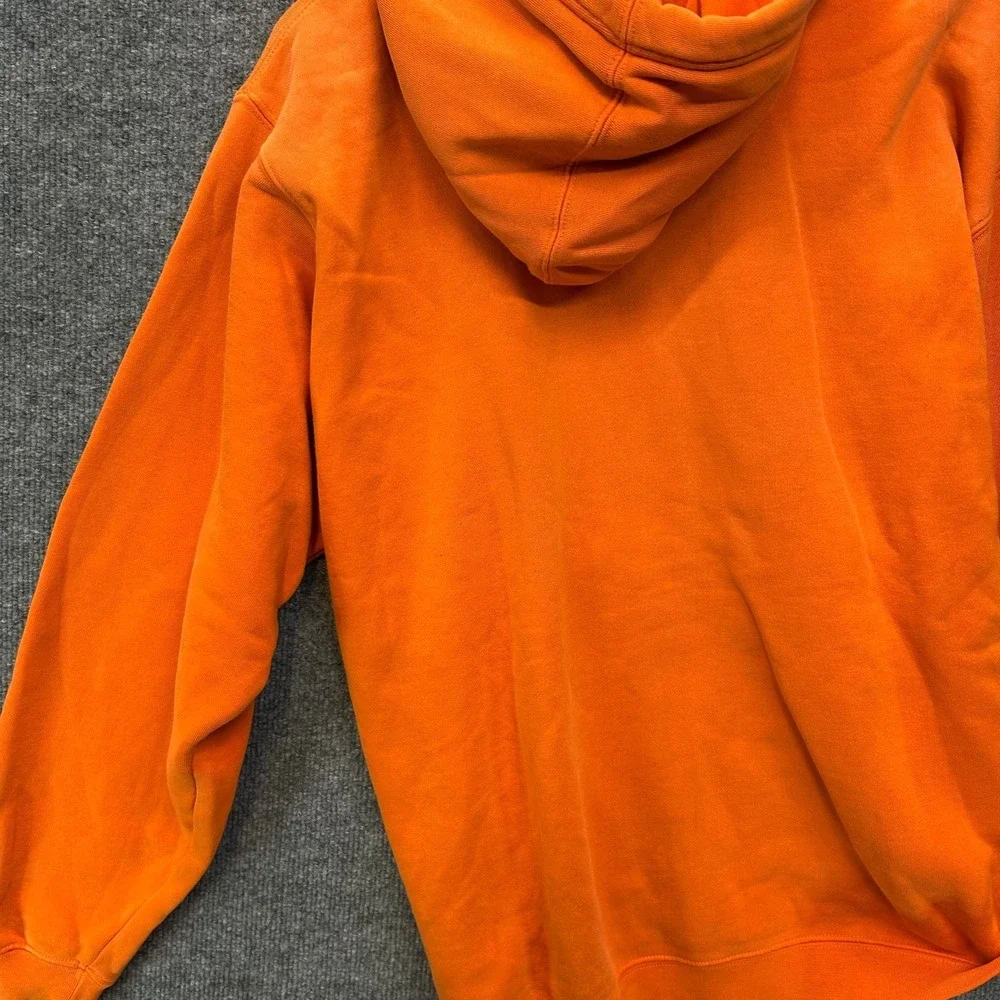 Phoenix Suns Adidas Hoodie Men's Orange Drawstring Basketball Sports Size Large
